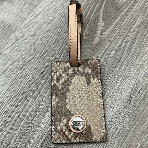 Coach luggage tag - Picture 1 of 5